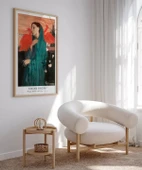 Çerçevesiz Poster Edgar Degas Ibis İle Genç Kadın thumbnail 5