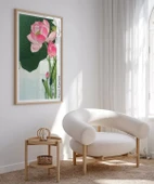 Çerçevesiz Poster Ohara Koson Çiçek Açan Lotus Çiçekleri 2 thumbnail 3