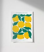 Çerçevesiz Poster Sorrento Limonlar - 1