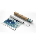 Çerçevesiz Poster Ohara Koson Süsen Çiçekleri 2 - 8