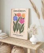 Çerçevesiz Poster Amsterdam'da Çiçek Zamanı thumbnail 5