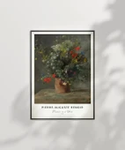 Çerçevesiz Poster Pierre Auguste Renoir Vazoda Çiçekler thumbnail 6