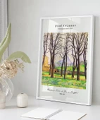Çerçevesiz Poster Paul Cézanne Jas de Bouffan'daki Kestane Ağaçları thumbnail 4