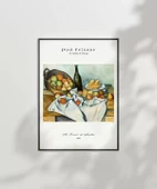 Çerçevesiz Poster Paul Cézanne Elma Sepeti thumbnail 6