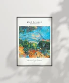 Çerçevesiz Poster Paul Cézanne Sainte-Victoire Dağı thumbnail 2