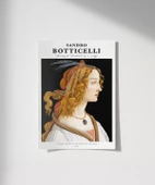Çerçevesiz Poster Sandro Botticelli Genç Bir Kadının Portresi thumbnail 1