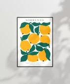 Çerçevesiz Poster Sorrento Limonlar - 7