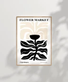 Çerçevesiz Poster White Copenhagen Flower thumbnail 8