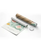 Çerçevesiz Poster Yumuşak Renkler Zarif Çiçekler thumbnail 2