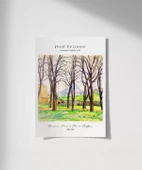 Çerçevesiz Poster Paul Cézanne Jas de Bouffan'daki Kestane Ağaçları thumbnail 1