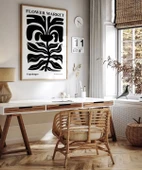 Çerçevesiz Poster Black Copenhagen Flower thumbnail 4