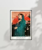 Çerçevesiz Poster Edgar Degas Ibis İle Genç Kadın thumbnail 2