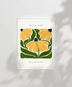 Çerçevesiz Poster Sarı Çiçek Coşkusu thumbnail 3