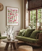 Çerçevesiz Poster Flower Market No 1 thumbnail 4