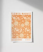 Çerçevesiz Poster William Morris Flower Market thumbnail 1