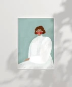 Çerçevesiz Poster Serene Portrait thumbnail 2