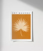 Çerçevesiz Poster Bohem Palmiye Yaprağı thumbnail 1