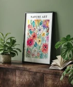 Çerçevesiz Poster Pastel Çiçek Bahçesi thumbnail 6