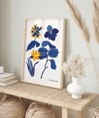 Çerçevesiz Poster Mavi Bahçe Sevgiyle Tasarlanmış thumbnail 6