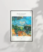 Çerçevesiz Poster Paul Cézanne Sainte-Victoire Dağı thumbnail 6