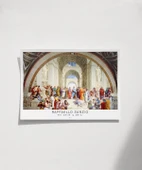 Çerçevesiz Poster Raffaello Sanzio Atina Okulu - 1
