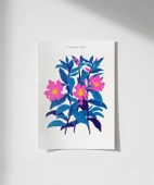 Çerçevesiz Poster Doğanın Göz Alıcı Çiçekleri thumbnail 1