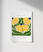 Çerçevesiz Poster Sarı Çiçek Coşkusu thumbnail 1