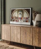 Çerçevesiz Poster Raffaello Sanzio Atina Okulu - 5