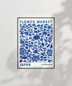Çerçevesiz Poster Flower Market Japan thumbnail 7