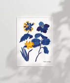 Çerçevesiz Poster Mavi Bahçe Sevgiyle Tasarlanmış thumbnail 3