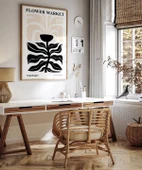 Çerçevesiz Poster White Copenhagen Flower thumbnail 4