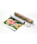 Çerçevesiz Poster Uçuşan Renkler thumbnail 2