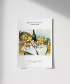Çerçevesiz Poster Paul Cézanne Elma Sepeti thumbnail 1