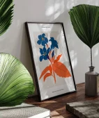 Çerçevesiz Poster Turuncu ve Mavinin Ahenki thumbnail 6