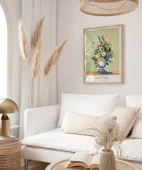 Çerçevesiz Poster Paul Cézanne Rokoko Vazoda Çiçekler 2 thumbnail 3