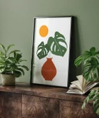 Çerçevesiz Poster Saksıda Palmiye thumbnail 5