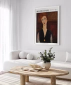 Çerçevesiz Poster Modigliani Bir Kadının Portresi thumbnail 3