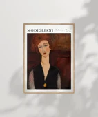 Çerçevesiz Poster Modigliani Bir Kadının Portresi thumbnail 6