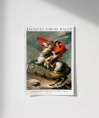 Çerçevesiz Poster Jacques Louis David Napolyon Alpleri Geçerken thumbnail 1