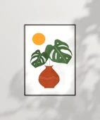 Çerçevesiz Poster Saksıda Palmiye thumbnail 7