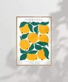 Çerçevesiz Poster Sorrento Limonlar - 8