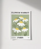 Çerçevesiz Poster Paris'in Neşeli Papatyaları thumbnail 1