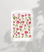 Çerçevesiz Poster Flower Market No 1 thumbnail 3