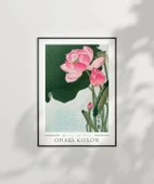 Çerçevesiz Poster Ohara Koson Çiçek Açan Lotus Çiçekleri thumbnail 2