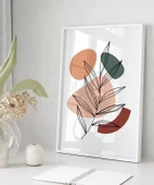 Çerçevesiz Poster Çizgisel Bitki No 1 thumbnail 6