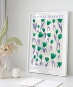 Çerçevesiz Poster Flower Market No 2 thumbnail 6