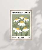 Çerçevesiz Poster Paris'in Neşeli Papatyaları thumbnail 8