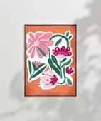 Çerçevesiz Poster Floral Enerji thumbnail 7