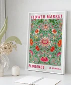 Çerçevesiz Poster Flower Market Florence thumbnail 5