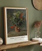 Çerçevesiz Poster Pierre Auguste Renoir Vazoda Çiçekler thumbnail 5
